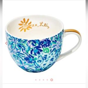 Lilly Pulitzer ceramic mug set of 2